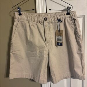 Chubbies the Khakinator 7 inchTan Flat Front Shorts NWT
